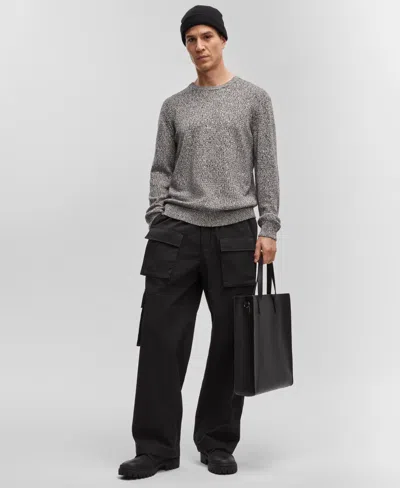 Mode Of One Men's Regular-fit Marled-knit Sweater, Created For Macy's In Marshes