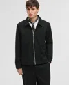 Mode Of One Men's Regular-fit Stretch Twill Utility Jacket, Exclusively At Macy's In Deep Black