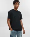 Mode Of One Men's Regular-fit T-shirt, Created For Macy's In Deep Black