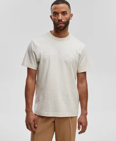 Mode Of One Men's Regular-fit T-shirt, Created For Macy's In Heather Dune