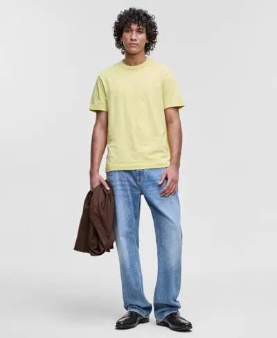 Mode Of One Men's Regular-fit T-shirt, Created For Macy's In Lemon Sun