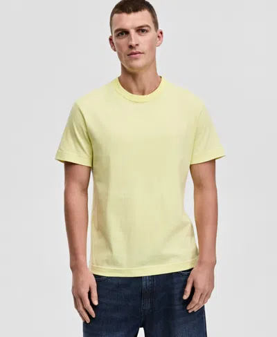 Mode Of One Men's Regular-fit T-shirt, Created For Macy's In Yellow