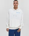 Mode Of One Men's Relaxed-fit Control Graphic-print Pullover Hoodie, Macy's Exclusive In White