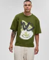 Mode Of One Men's Relaxed-fit Graffiti Graphic T-shirt, Macy's Exclusive In Green