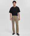 Mode Of One Men's Relaxed-fit Houndstooth Pants, Macy's Exclusive In Black