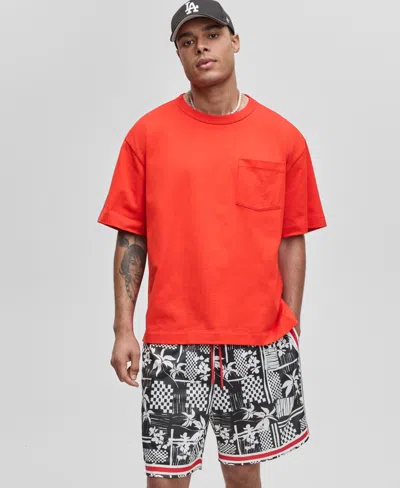 Mode Of One Men's Relaxed-fit Pocket T-shirt, Created For Macy's