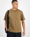 Mode Of One Men's Relaxed-fit Pocket T-shirt, Created For Macy's In Blue