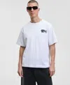 Mode Of One Men's Relaxed Fit Short-sleeve Crewneck Graphic T-shirt, Macy's Exclusive In White