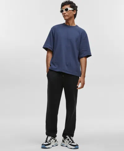Mode Of One Men's Relaxed-fit Short-sleeve Crewneck Sweater, Created For Macy's In Caspian Waters