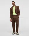 Mode Of One Men's Relaxed-fit Trousers, Exclusively At Macy's In Dark Walnut