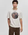 Mode Of One Men's Relaxed-fit Undeniable Basketball Graphic T-shirt, Macy's Exclusive In Neutral