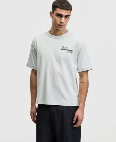 Mode Of One Men's Relaxed-fit Betty T-shirt, Macy's Exclusive In Gray