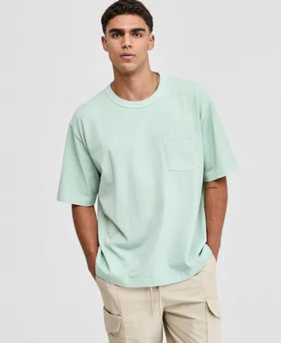 Mode Of One Men's Relaxed-fit Washed Pocket T-shirt, Macy's Exclusive