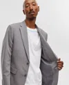 Mode Of One Men's Slim-fit Suit Blazer, Created For Macy's In Steel Heather
