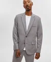 Mode Of One Men's Slim-fit Suit Blazer, Created For Macy's In Steel Hthr
