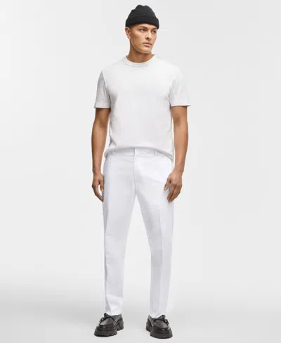 Mode Of One Men's Slim-fit Suit Pants, Exclusively At Macy's In Bright White
