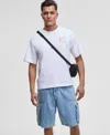 Mode Of One Men's Twofer Relaxed-fit Graphic T-shirt, Exclusively At Macy's In Bright White