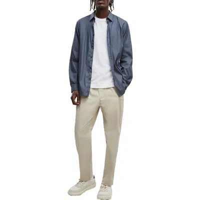 Mode Of One Mens Collar Cotton Stretch Button-down Shirt In Multi