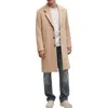 Mode Of One Mens Collar Wool Pea Coat In Multi