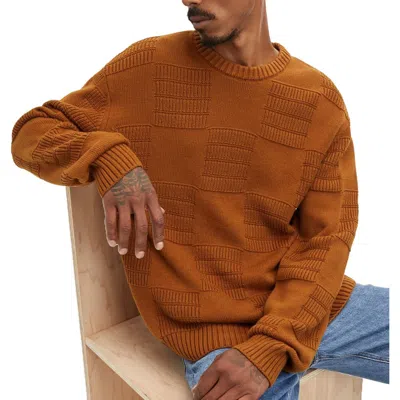 Mode Of One Mens Knit Pullover Sweater In Multi