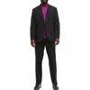 Mode Of One Mens Notch Collar Suit Separate Two-button Blazer In Black