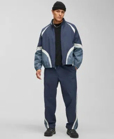 Mode Of One Mens Pieced Track Jacket Pants Shorts Exclusively At Macys In Caspian Wa