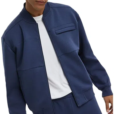 Mode Of One Mens Pocket Polyester Fleece Jacket In Multi