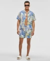Mode Of One Mens Retro Wave Shirt Shorts Exclusively At Macys In Lazulite