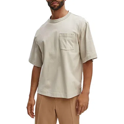 Mode Of One Mens Solid Cotton T-shirt In Multi