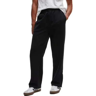 Mode Of One Mens Stretch Polyester Track Pants In Black