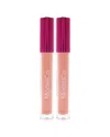 Modelco Women's 0.17oz Striptease Shine Ultra Lip Gloss - Pack Of 2 In Transparent
