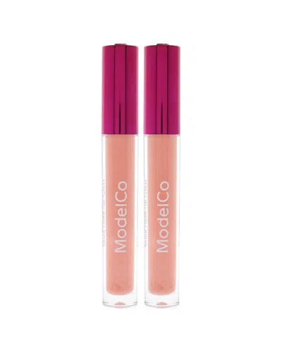 MODELCO MODELCO WOMEN'S 0.17OZ STRIPTEASE SHINE ULTRA LIP GLOSS - PACK OF 2