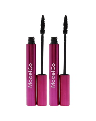 Modelco Women's 0.24oz Black Lashxtend Tubing Mascara - Pack Of 2