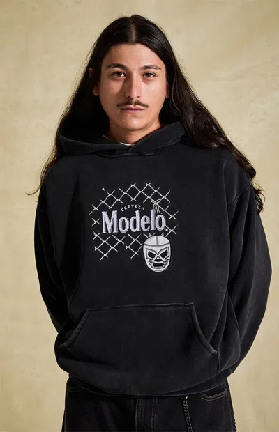 Modelo Men's Mascara Lunchador Hoodie In Black