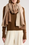 Modena Colorblock Scarf In Brown