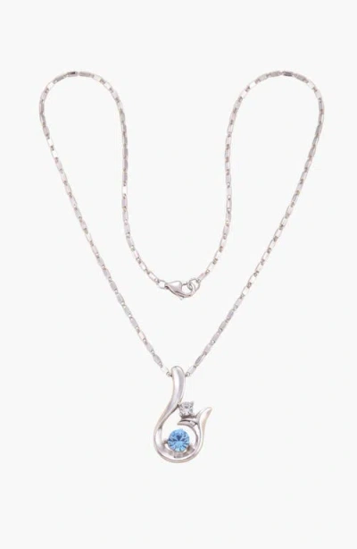 Modenaire Abstract Sprout Pendant Necklace In Multi