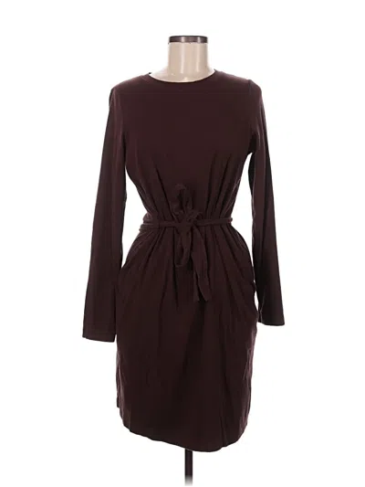 Pre-owned Modern Ambition Casual Dress In Burgundy