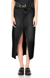 Modern American Maxine Skirt In Bern Black