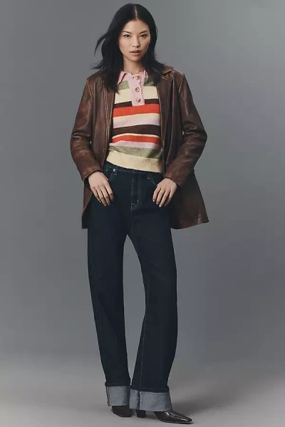 Modern American Rexford High-rise Wide-leg Jeans In Black