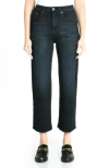 Modern American Savannah High Wide Crop Jeans In Danfort