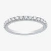 Modern Bride 1/2 Ct. T.w. Lab-grown Diamond Wedding Band In 10k Or 14k Gold. In White