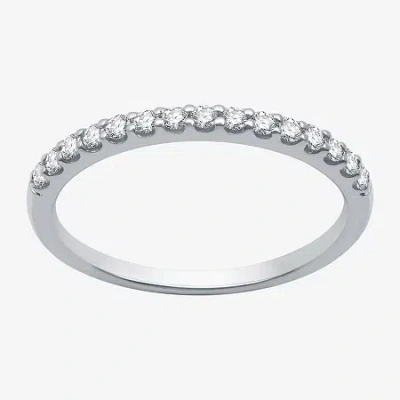 Modern Bride 1/4 Ct. T.w. Lab Grown White Diamond 10k Gold Wedding Band