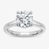 Modern Bride 2 1/5 Ct. T.w. (g-h / Si1-si2) Lab-grown Diamond Solitaire Engagement Ring In 14k Gold In White