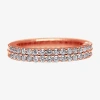 Modern Bride 4mm 2 Ct. T.w. Lab-grown (f / Si2) Diamond Eternity Band In 10k Or 14k Gold In Gold