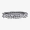 Modern Bride 4mm 2 Ct. T.w. Lab-grown (f / Si2) Diamond Eternity Band In 10k Or 14k Gold In White