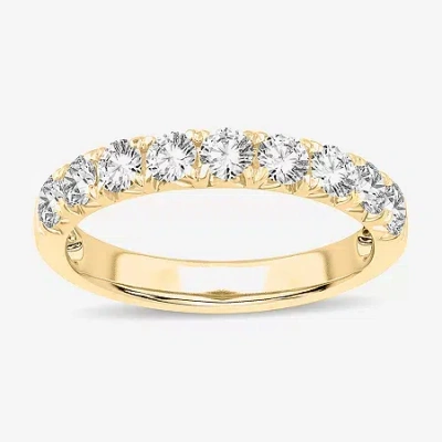 Modern Bride 9-stone (h-i / Si1-si2) Womens 2 Ct. T.w. Lab Grown White Diamond 14k Gold Wedding Band