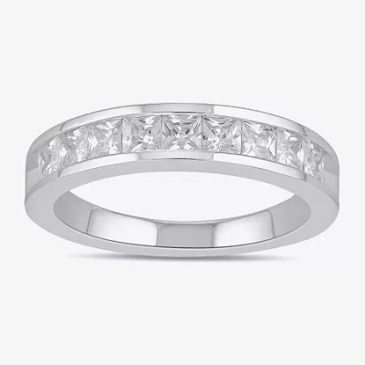 Modern Bride (f / Si2) Womens 1 Ct. T.w. Lab Grown White Diamond 10k Gold Anniversary Band In Metallic