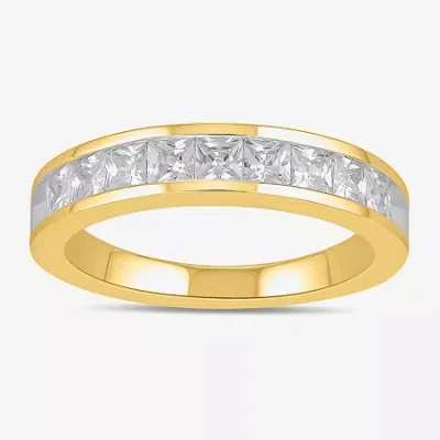 Modern Bride (f / Si2) Womens 1 Ct. T.w. Lab Grown White Diamond 10k Gold Anniversary Band
