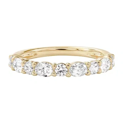 Modern Bride (f / Si2) Womens 1 Ct. T.w. Lab Grown White Diamond 10k Gold Wedding Band In Yellow
