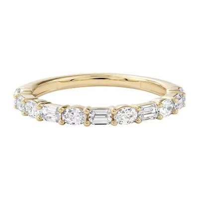 Modern Bride (f / Si2) Womens 1 Ct. T.w. Lab Grown White Diamond 10k Gold Wedding Band In Yellow